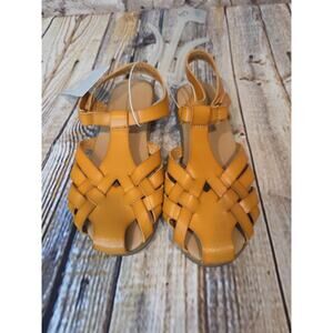 Cat & Javk Brown Sandals Size Girls 12 NWT